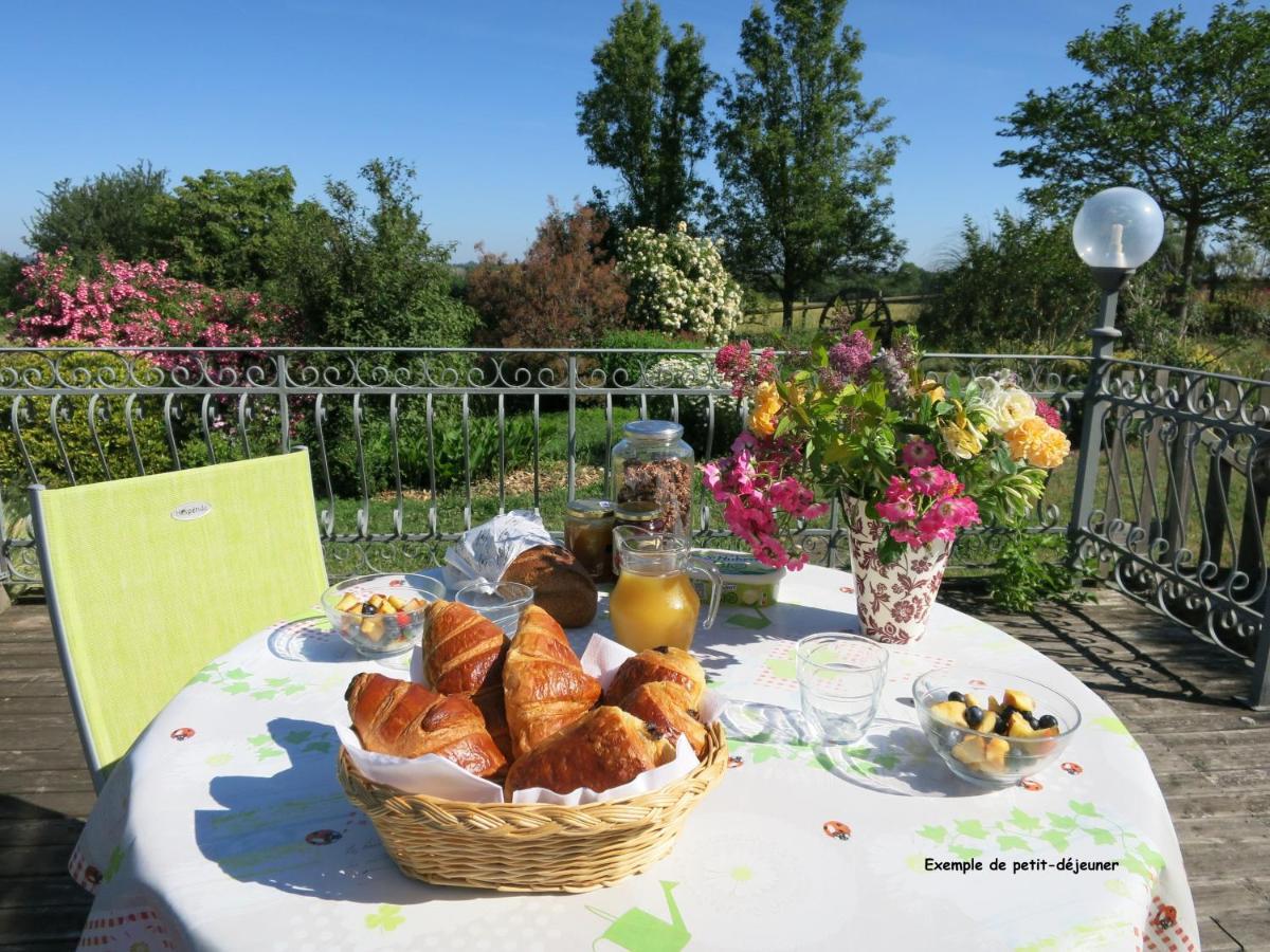 Les Bienfaits D'Harmonium Bed & Breakfast La Chapelle-Gaudin ภายนอก รูปภาพ